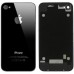 Zadný kryt iPhone 4 čierny